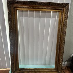 NICE VINTAGE GOLD FRAME ( 44” X 32” )