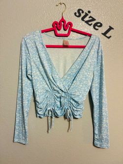 Cute Crop Top Longsleeve for Women