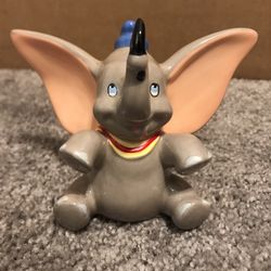 Vintage Disney Dumbo 3.5” Ceramic - Made In China 