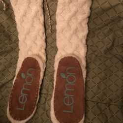 Lemo’n Stockings - With Leather Soles