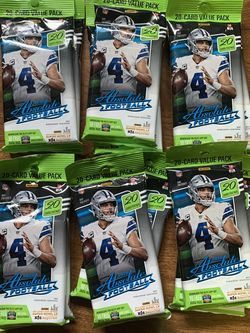 Panini 2020 Absolute Football (Herbert, Burrow, Tua)