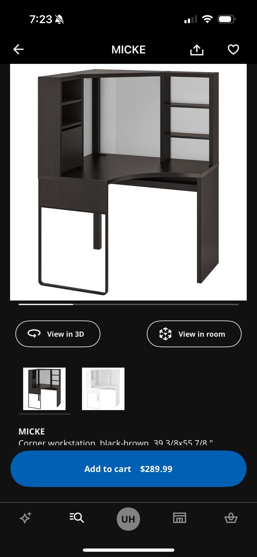 IKEA - Micke Corner Desk