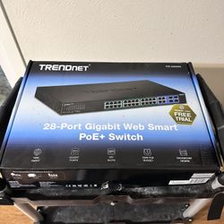 26 Port Trendnet Po+e Switch