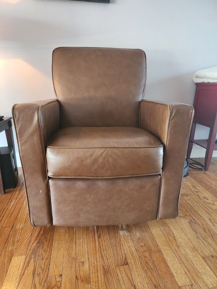 Leather Accent Chair