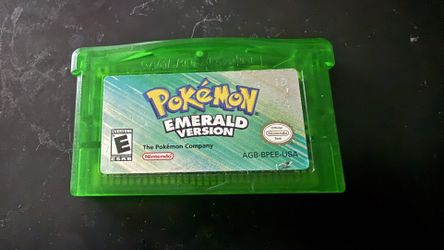 Pokemon Emerald Version GBA