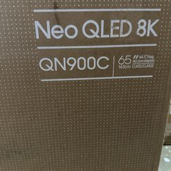 Samsung - 65" Class QN900C Neo QLED 8K Smart Tizen TV