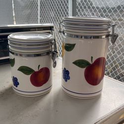 Vintage C.IC. Canisters 