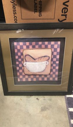 Bread baking picture frame