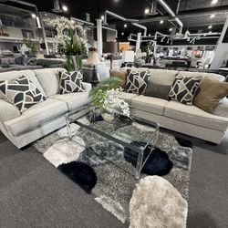 ❤️ 2 PC SOFA AND LOVESEAT ❤️