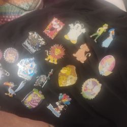 18 Pin Set Disney Variety 