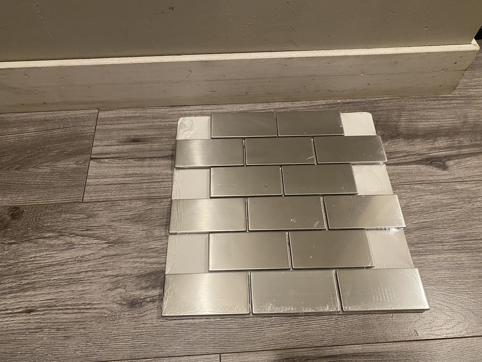 Stainless Steel Backsplash Tiles