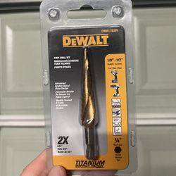 Dewalt Step Drill Bit