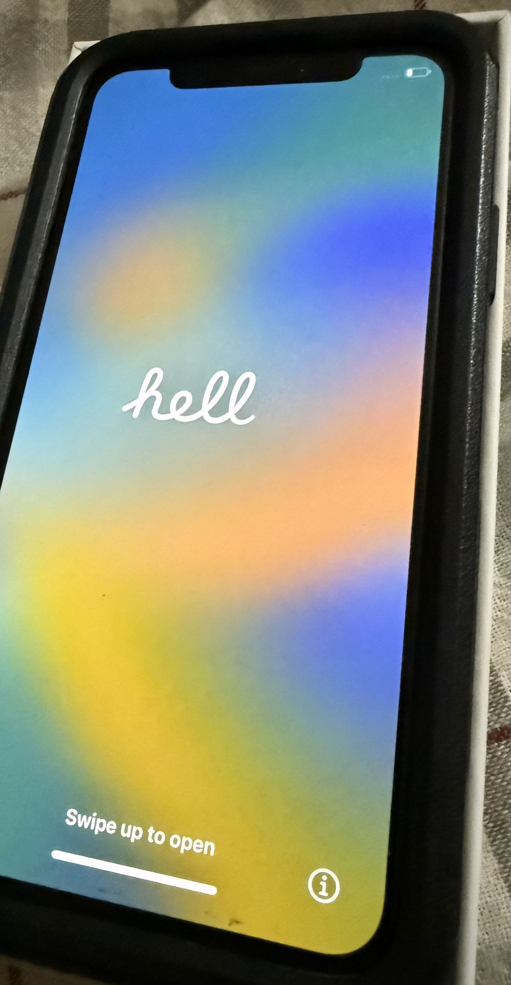 Apple IPhone X Unlocked Face ID Works Perfect No Scratches