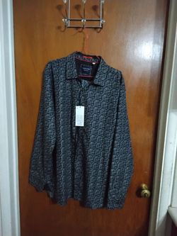 Silver Stone Collection Men's Button-Up Shirt.  2XL
