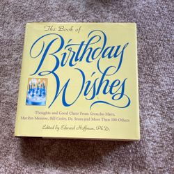 The Book Of Birthday Wishes 