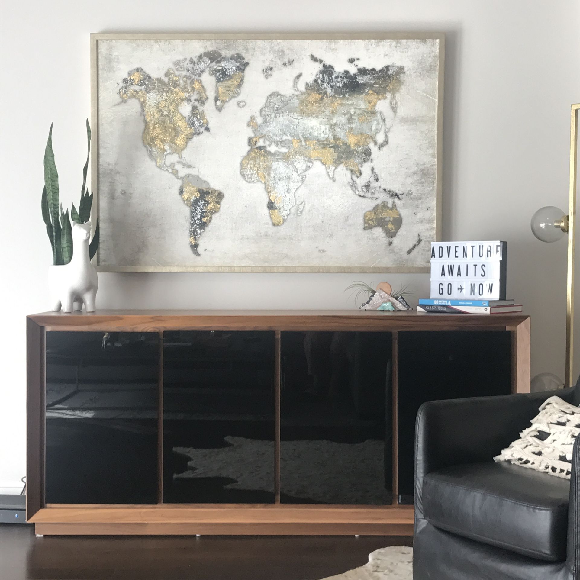 Mango Wood Credenza Sideboard