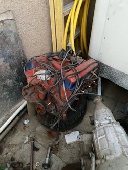 Engine and transmission