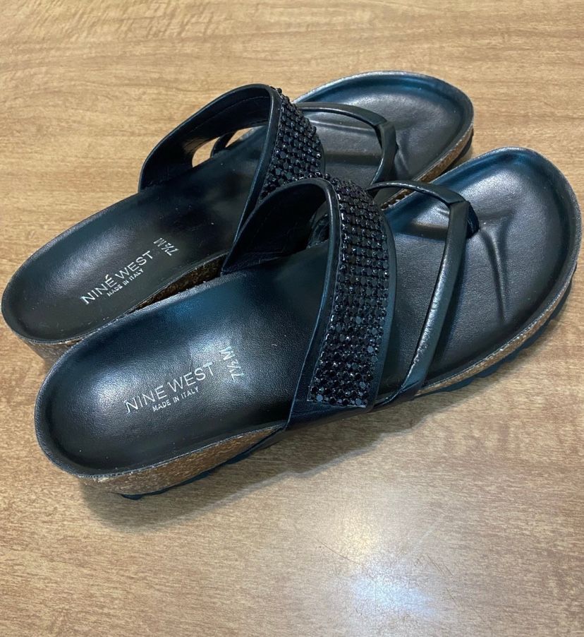 Nine West cross cover women’s sandals 7.5M