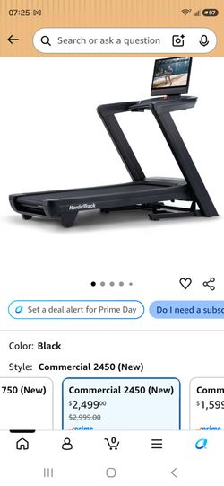 ☆☆☆ New  2026 Norditrack Commercial 2450 treadmill Retails for $2600 selling for $1999