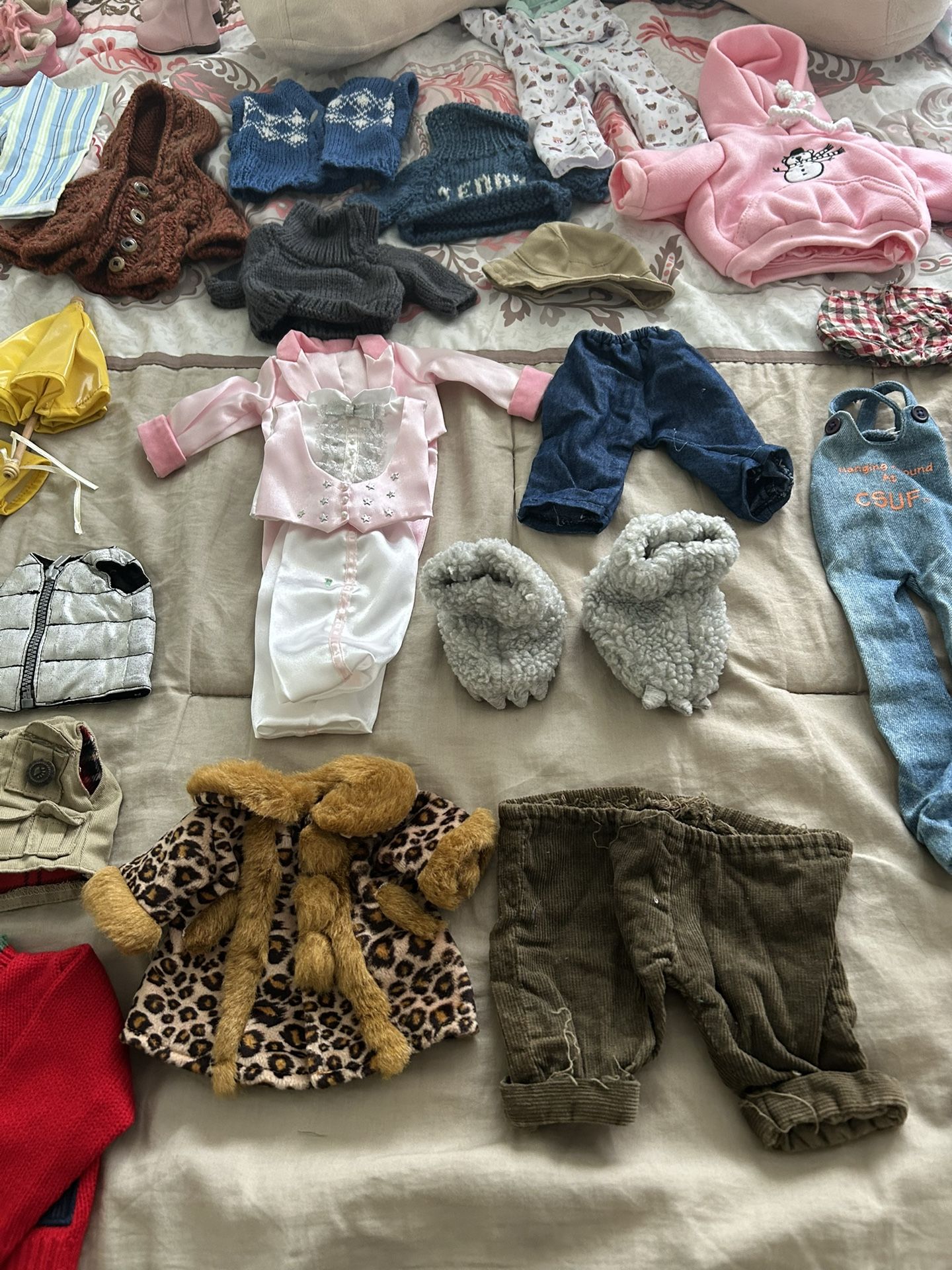 Small Doll, Teddy Bear Or monkey Clothing