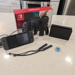 Nintendo Switch V1 Unpatched HAC-001 CIB