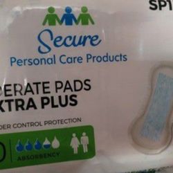 2 Cases Of Moderate Pads Extra Care / Each Case Contains 9 Bags / 20 Pads Per Bag