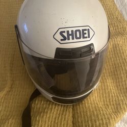 Showing Motorcycle Helmet