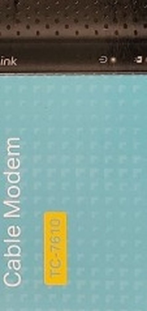 TP Link- cable Modem- TC 7610