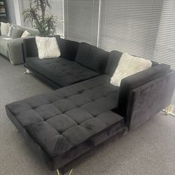 Black Sectional