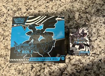 Black Bolt Bundle ( ETB & BOOSTER BUNDLE) POKEMON SEALED TCG