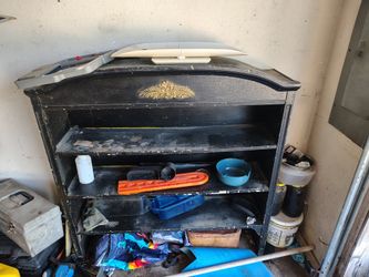 Antique Shelf Unit