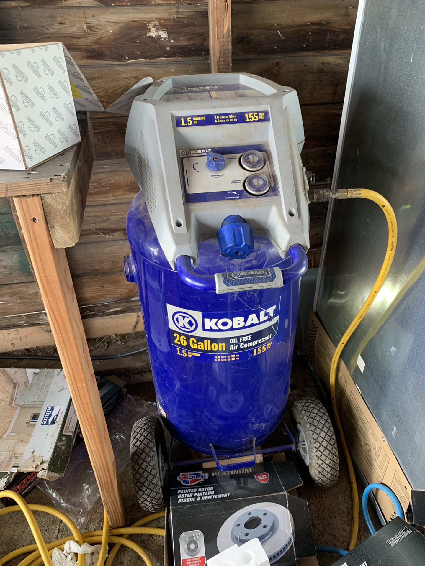 Kobolt air compressor 26 gallon