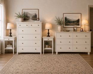 Off white bedroom set