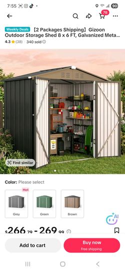 Casita para patio Mitad de precio