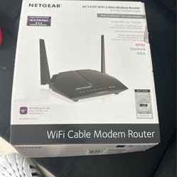 Netgear Ac 1200 WiFi Cable Modem Router