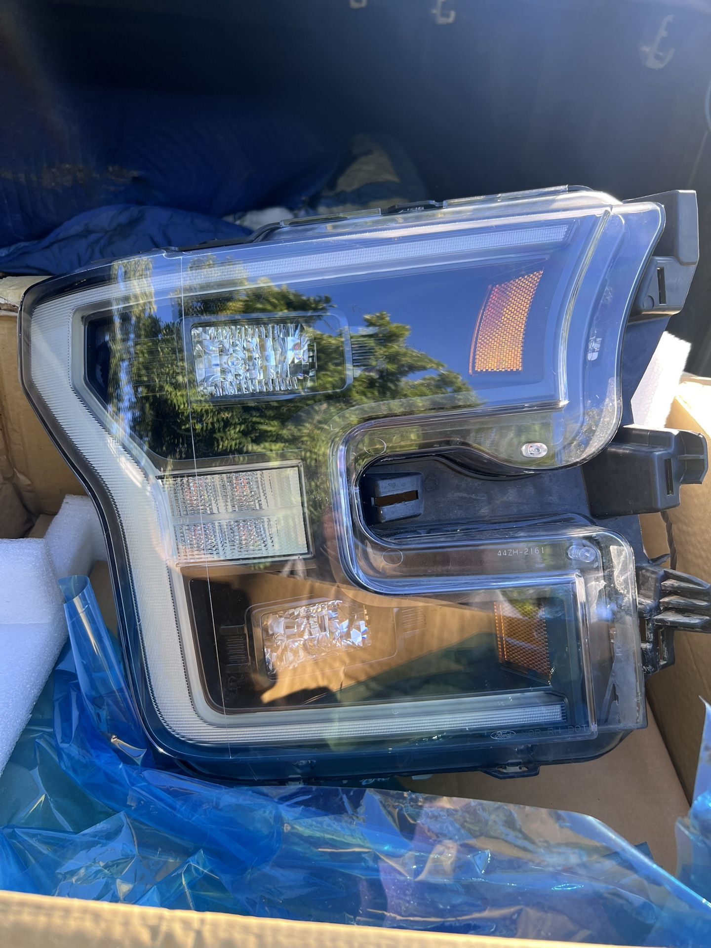Passenger Side LED Ford Head Light