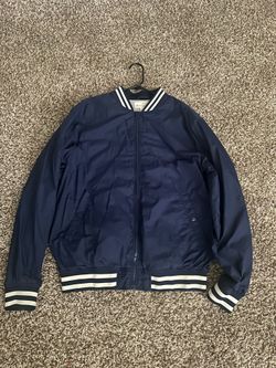 Blue men’s bomber jacket M