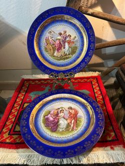 Juego platos porcelana gloria Germany 11 plg