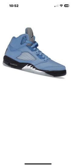 Jordan 5 Retro UNC University Blue 10.5 Men’s