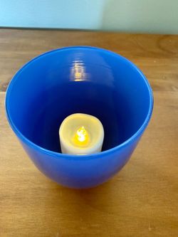 Glassybaby Cobalt Blue Glass Votive