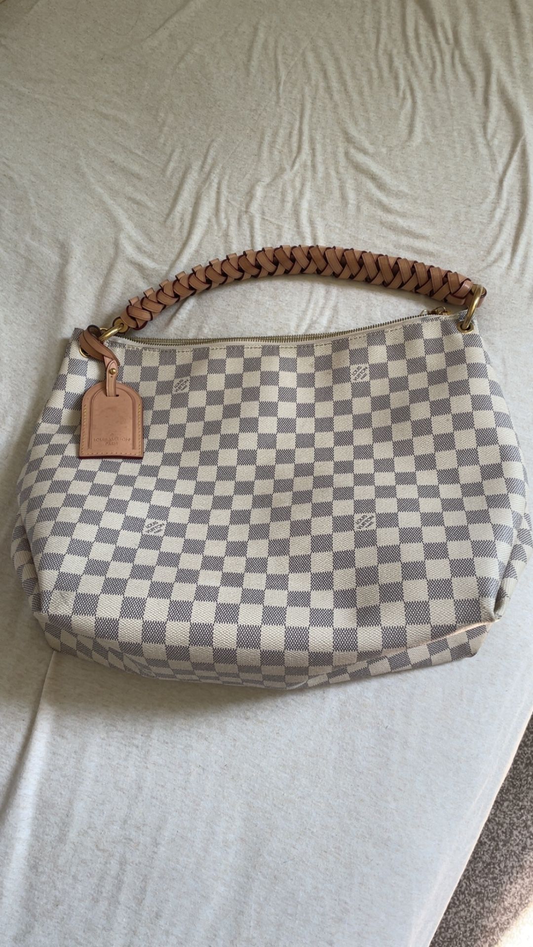White Large LV Bag
