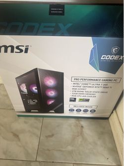 Brand new msi gaming pc