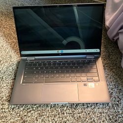 HP - 14" Chromebook - Intel Celeron - 4GB Memory - 64GB eMMC - Modern Grey
