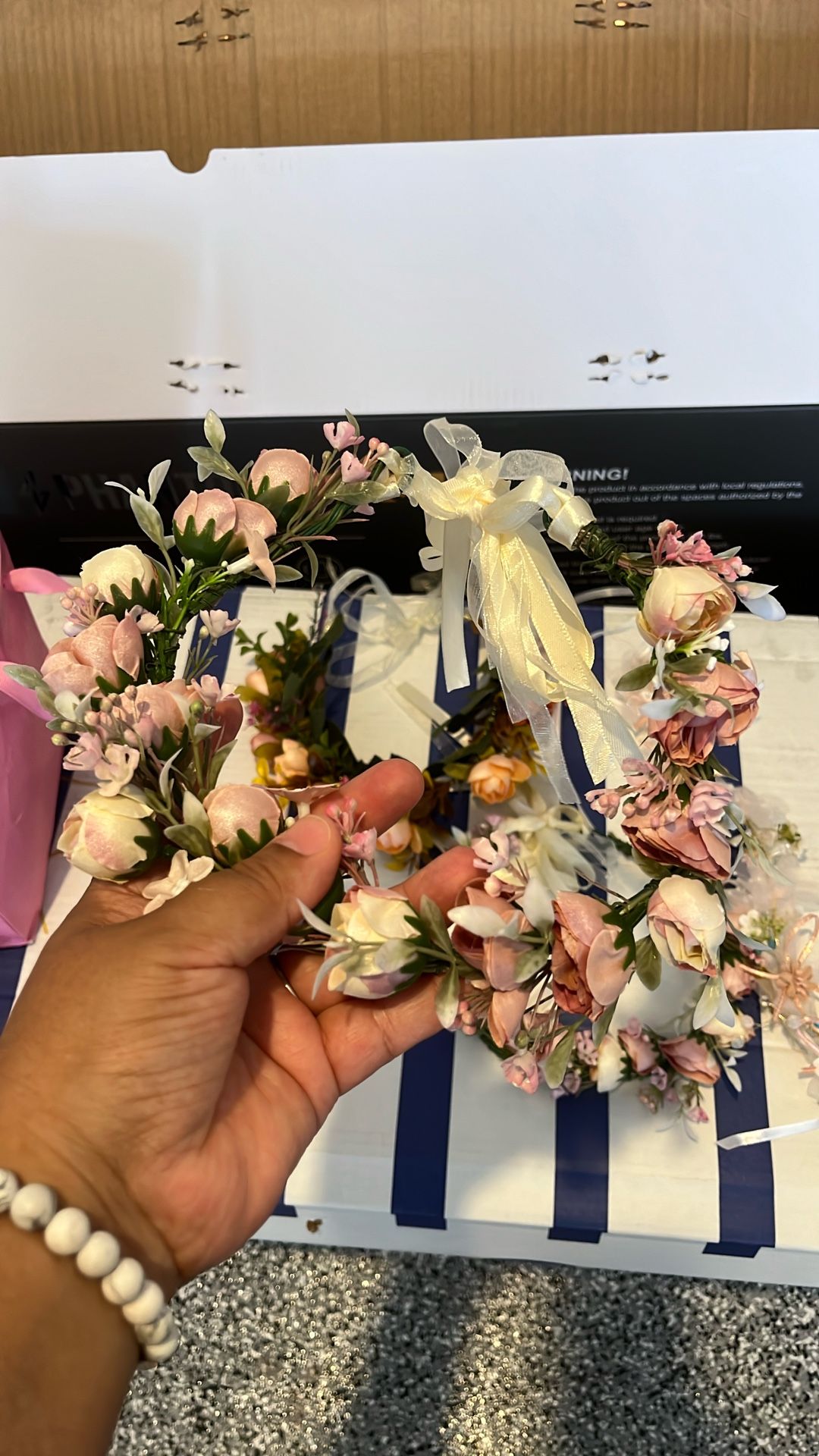 Flower Girl Head Pieces $5 Each
