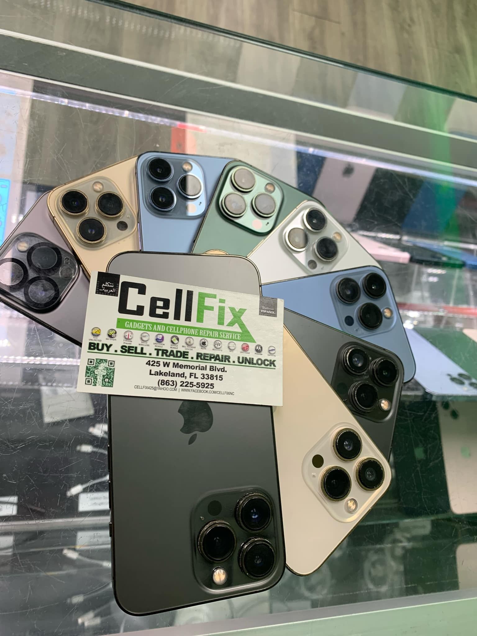 iPhone 13 Pro Max 128GB Unlocked $50 Down 