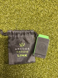 Arccos Caddie Link (Gen 1) Automatic Shot Tracking Device + Pouch