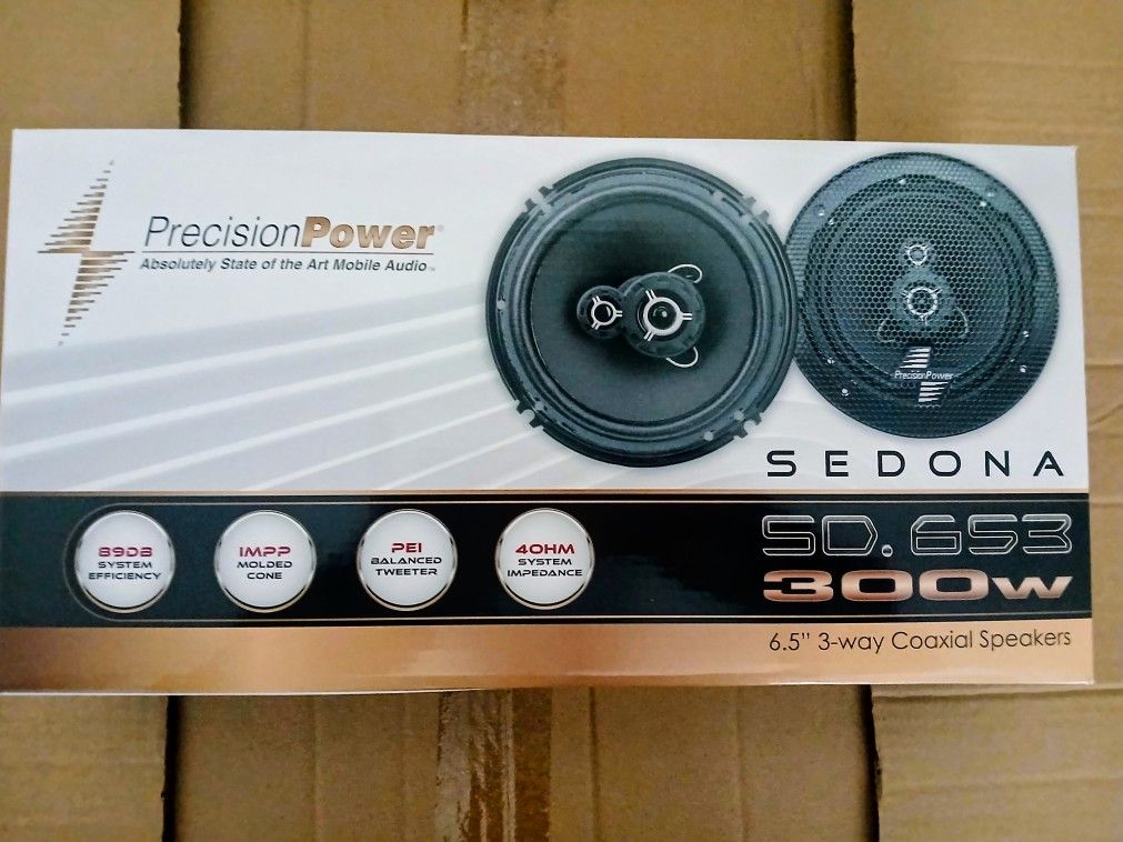 Precision Power 6"1/2 Door Speakers Brand New In The Box