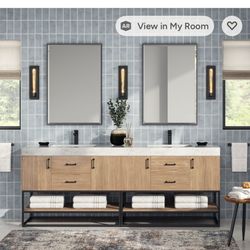 84 Inch Double Vanity