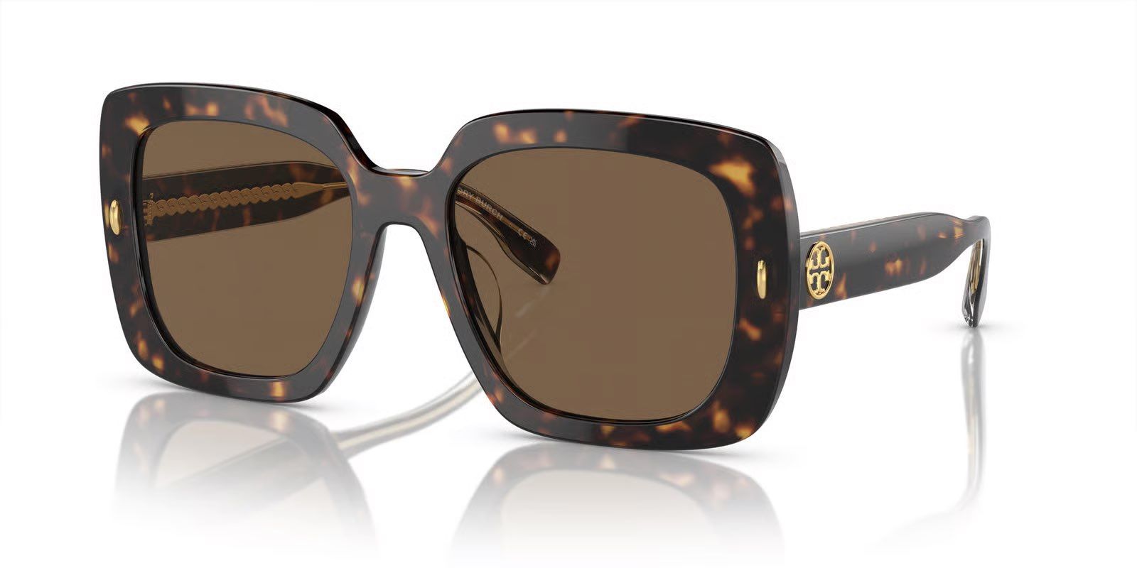 Brand New Tory Burch TY7193U Dark Tortoise Sunglasses