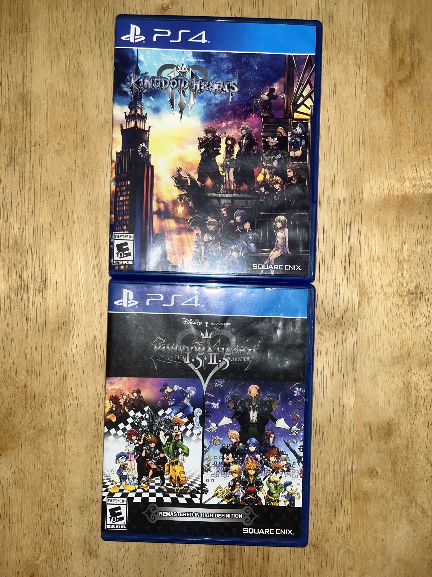 Kingdom Hearts 1.5 +2.5 and 3